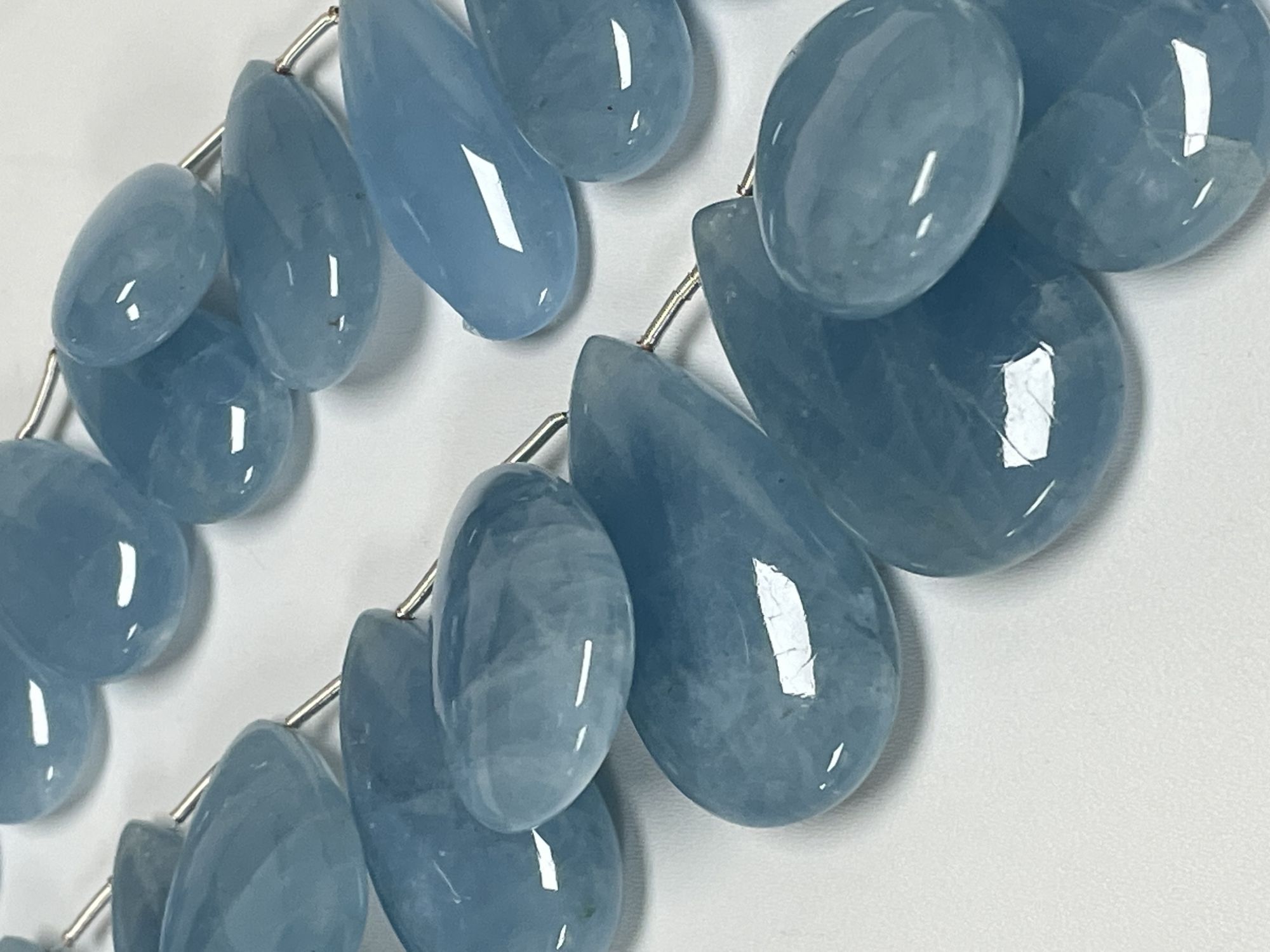 Aquamarine Pear Smooth