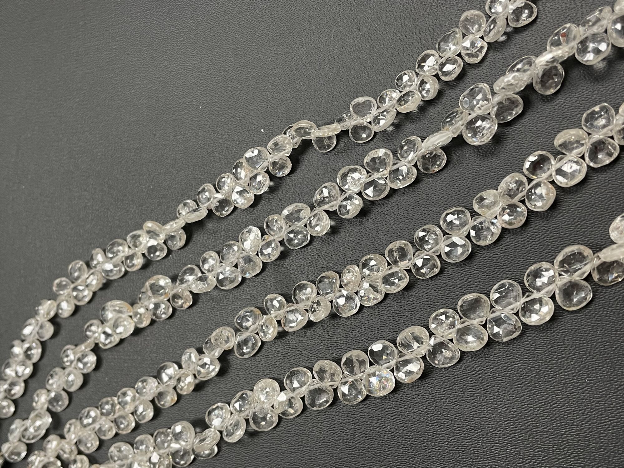 Zircon Heart Faceted