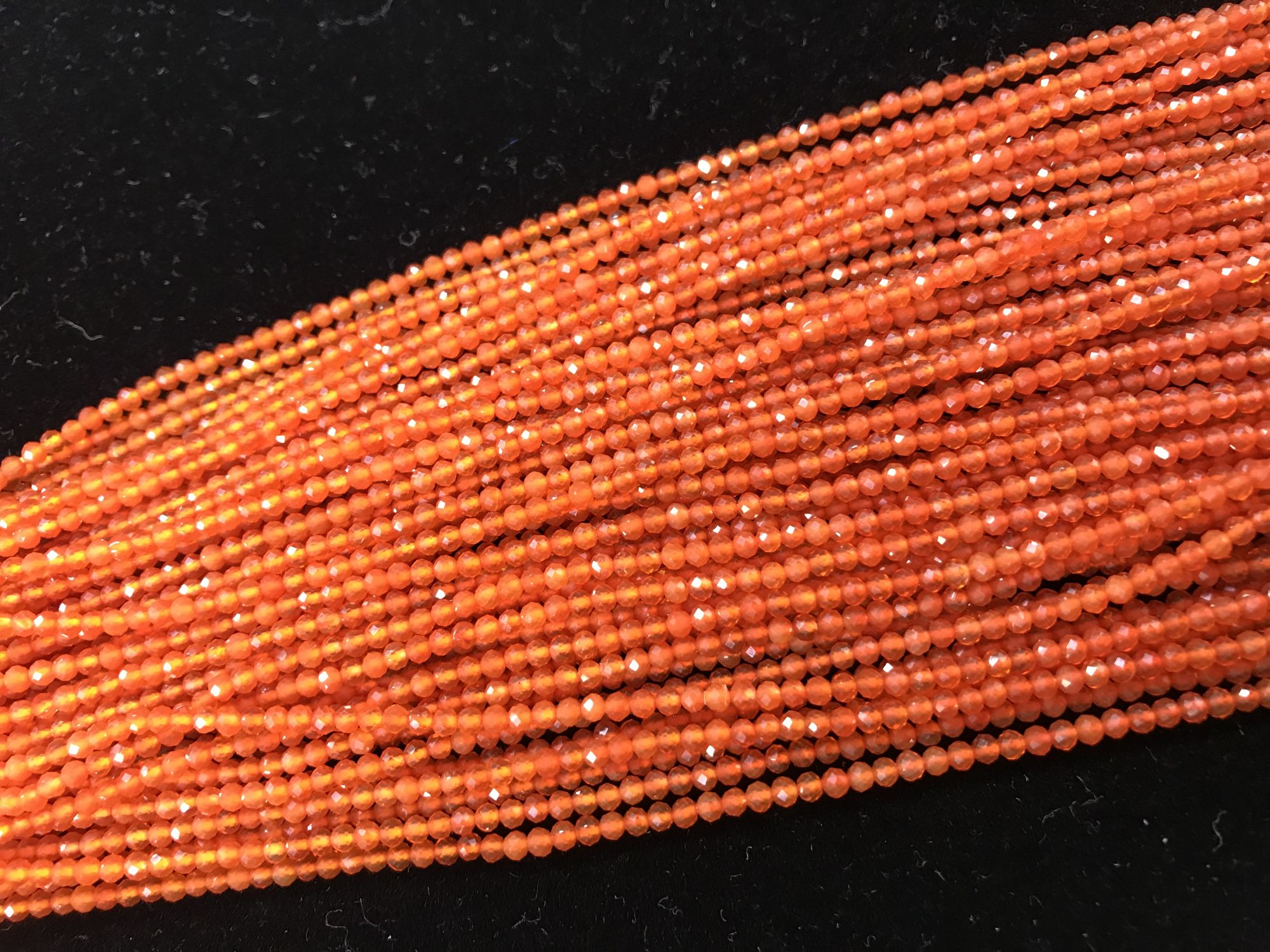 Carnelian Round Faceted Small