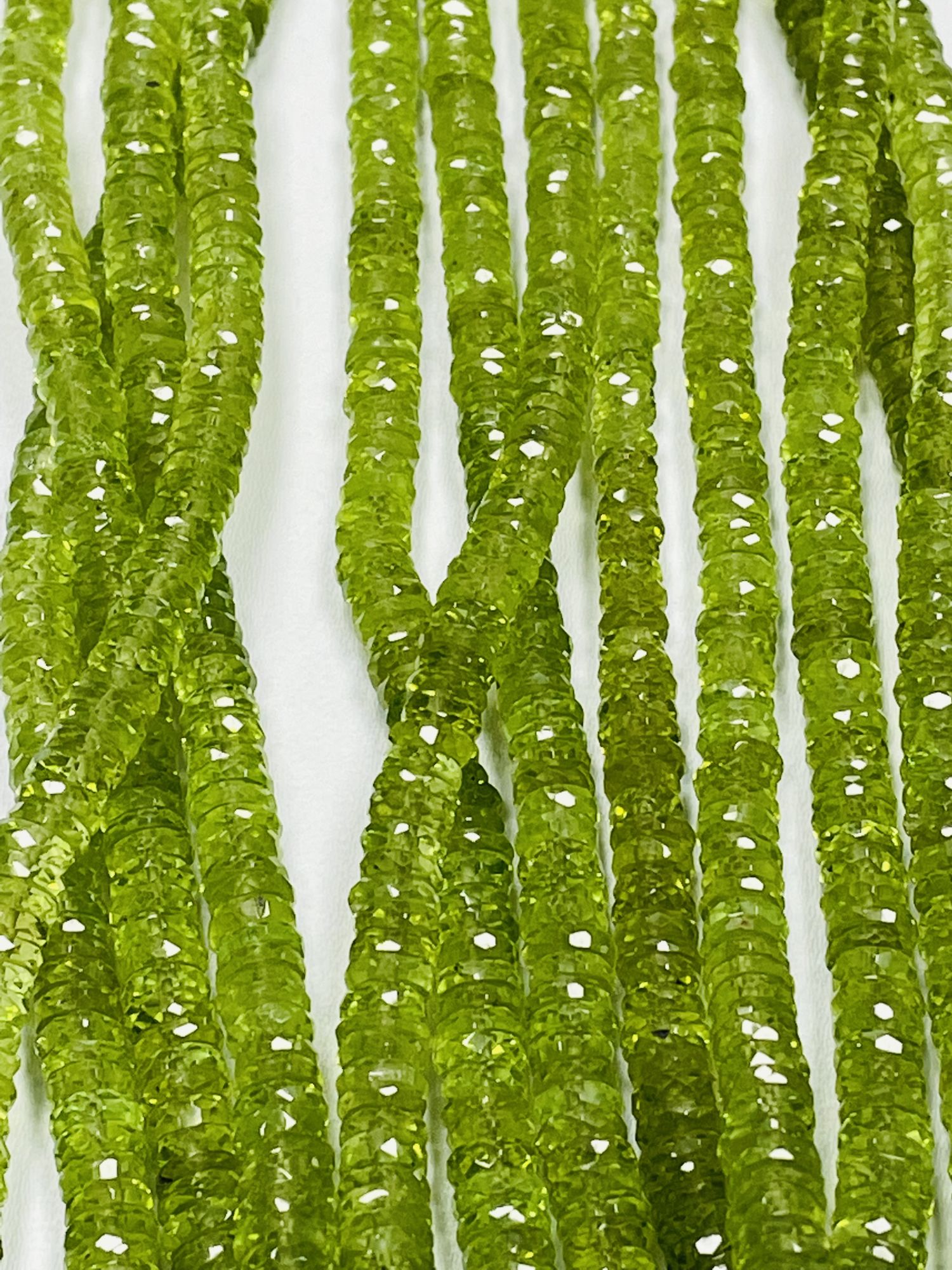 Peridot Tire Faceted