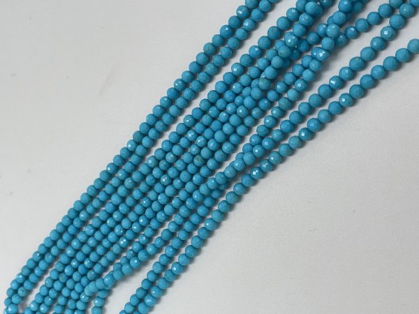 Turquoise Round Faceted