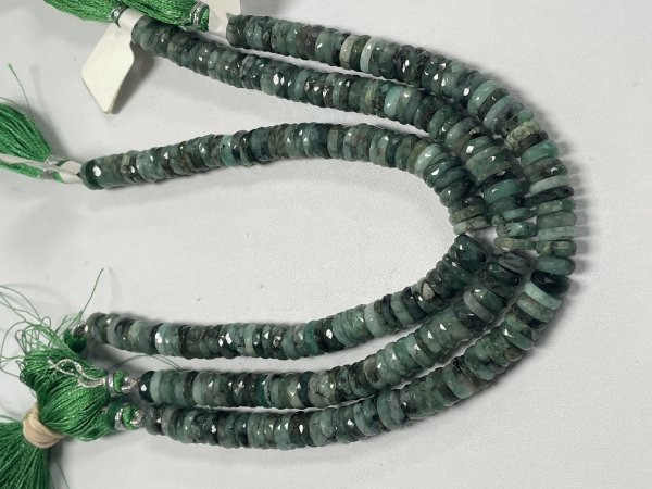 Zambian Emerald Tire Faceted