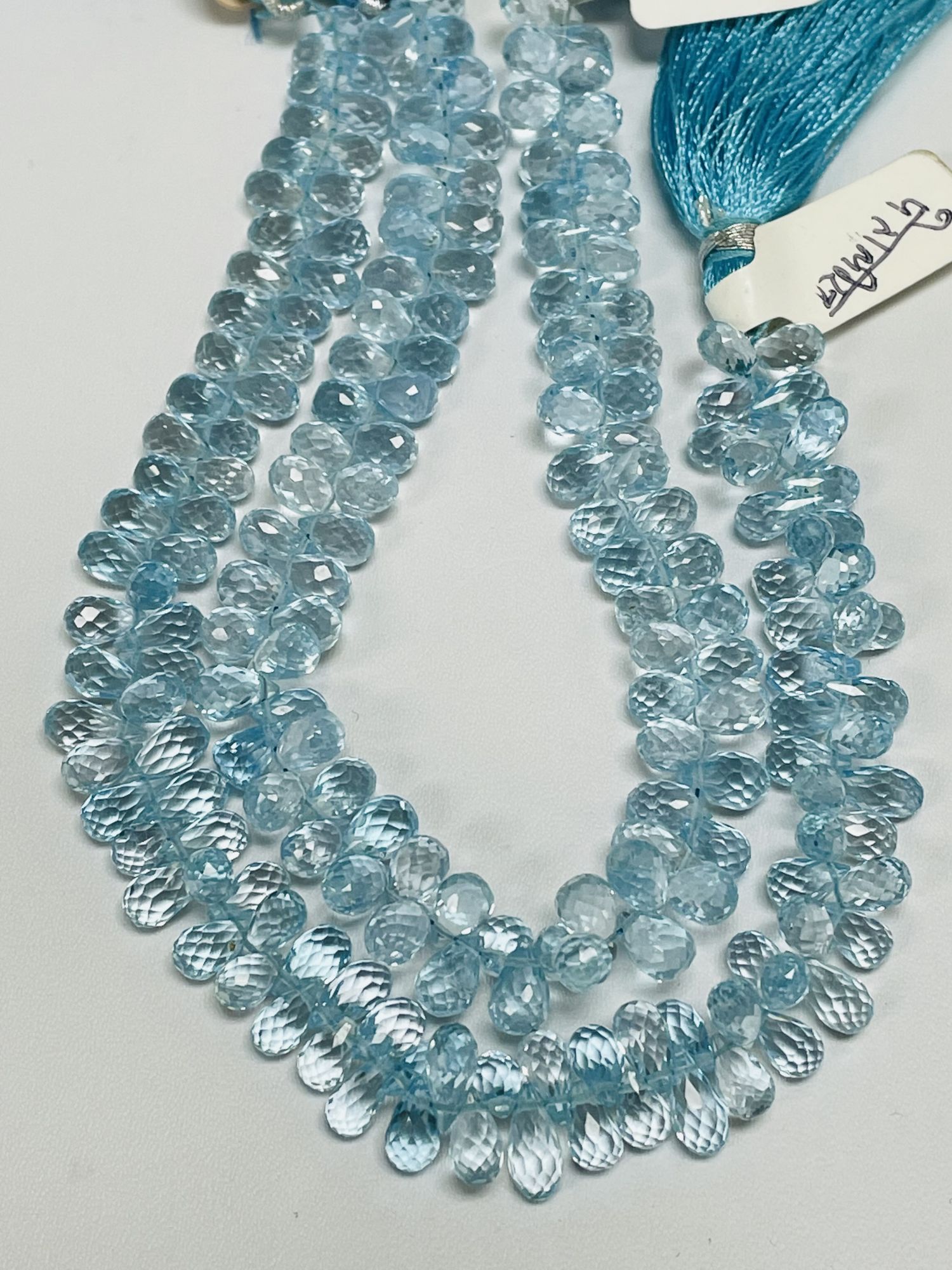 Sky Blue Topaz Drop Faceted