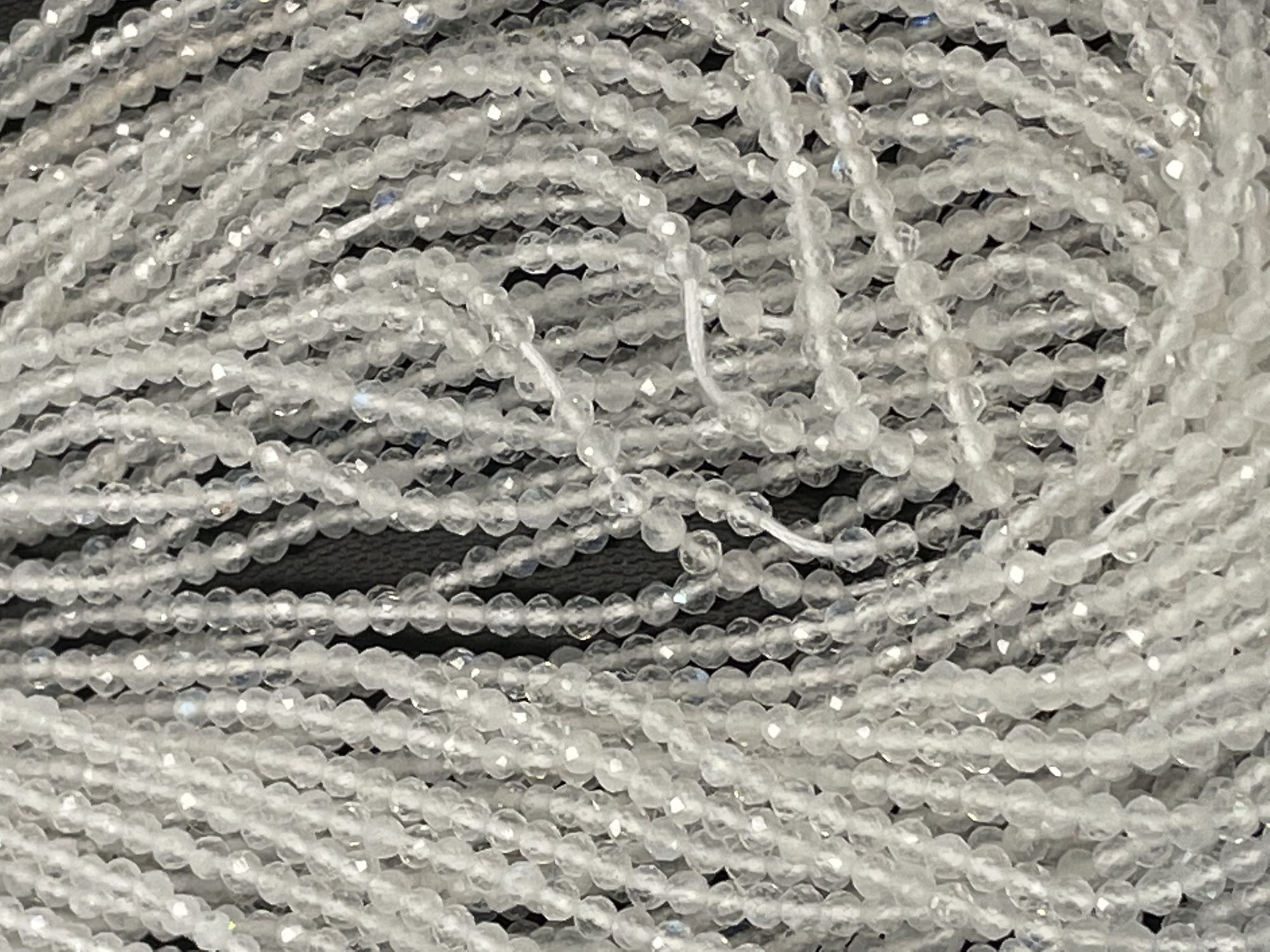 Rainbow Moonstone Rondelle Faceted