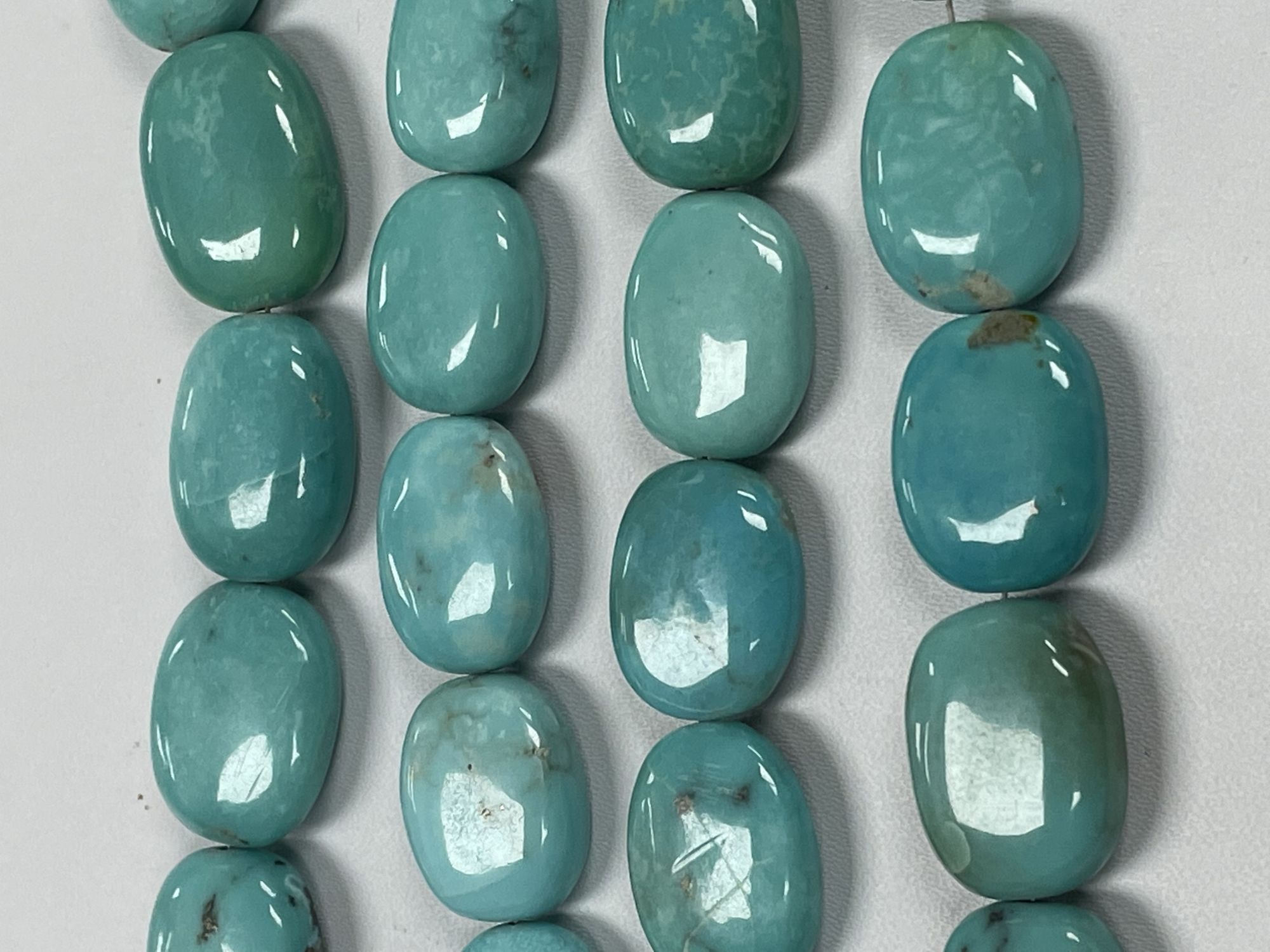 Turquoise Oval Smooth