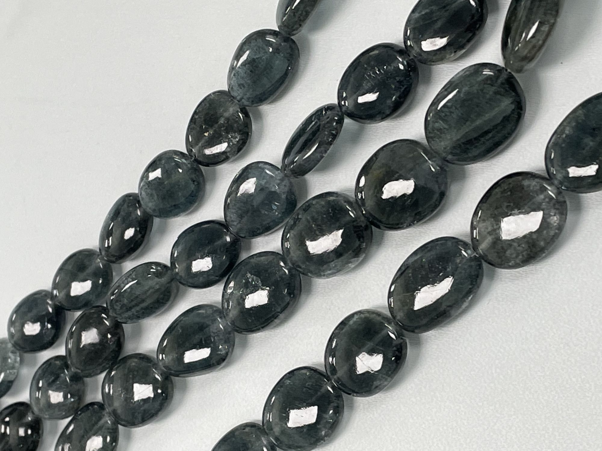 Moss Aquamarine Nugget Smooth