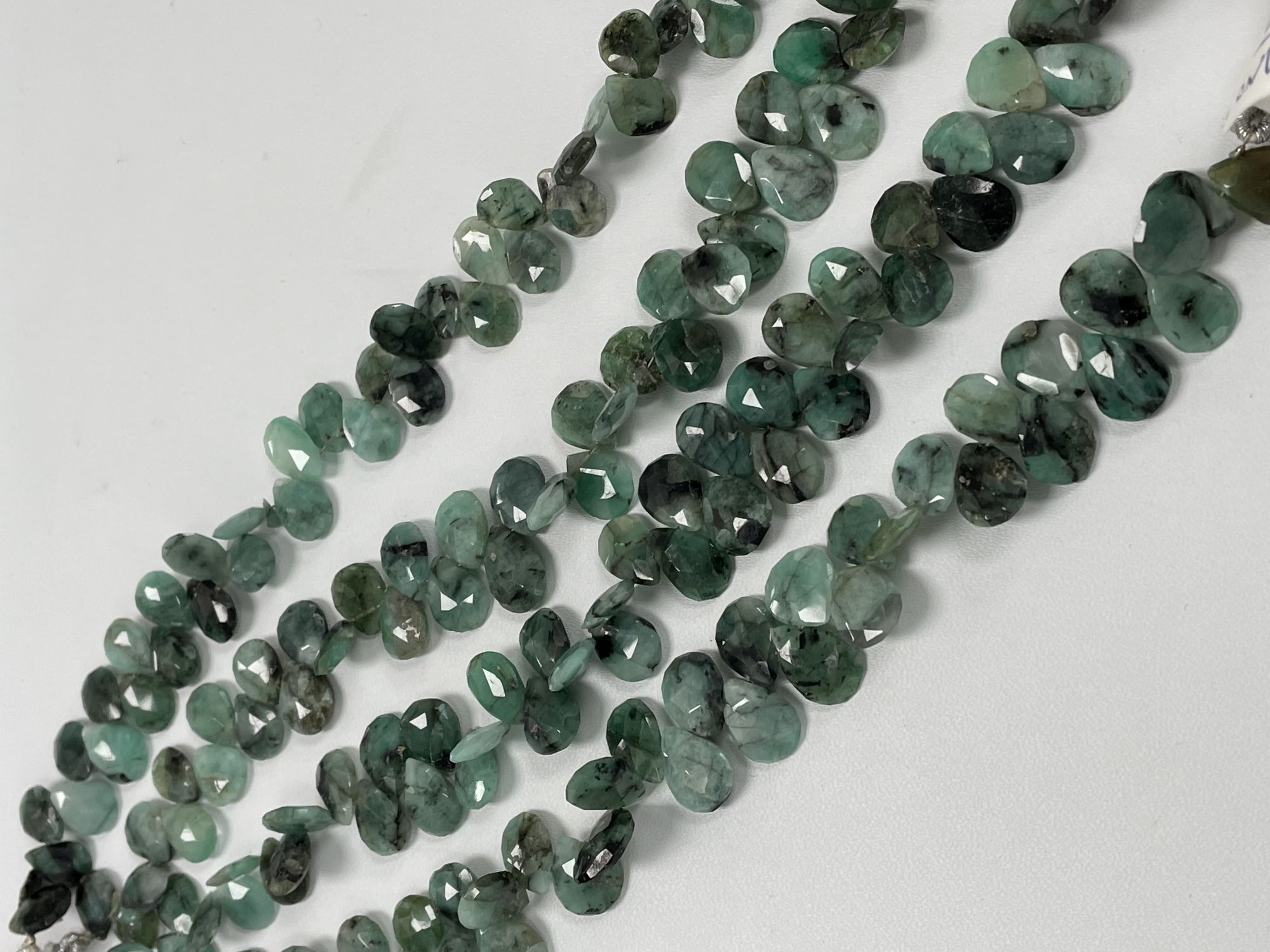 Brazilian Emerald Pear Faceted