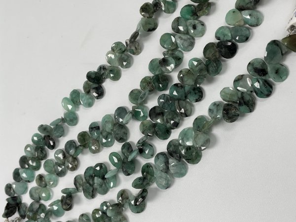 Brazilian Emerald Pear Faceted