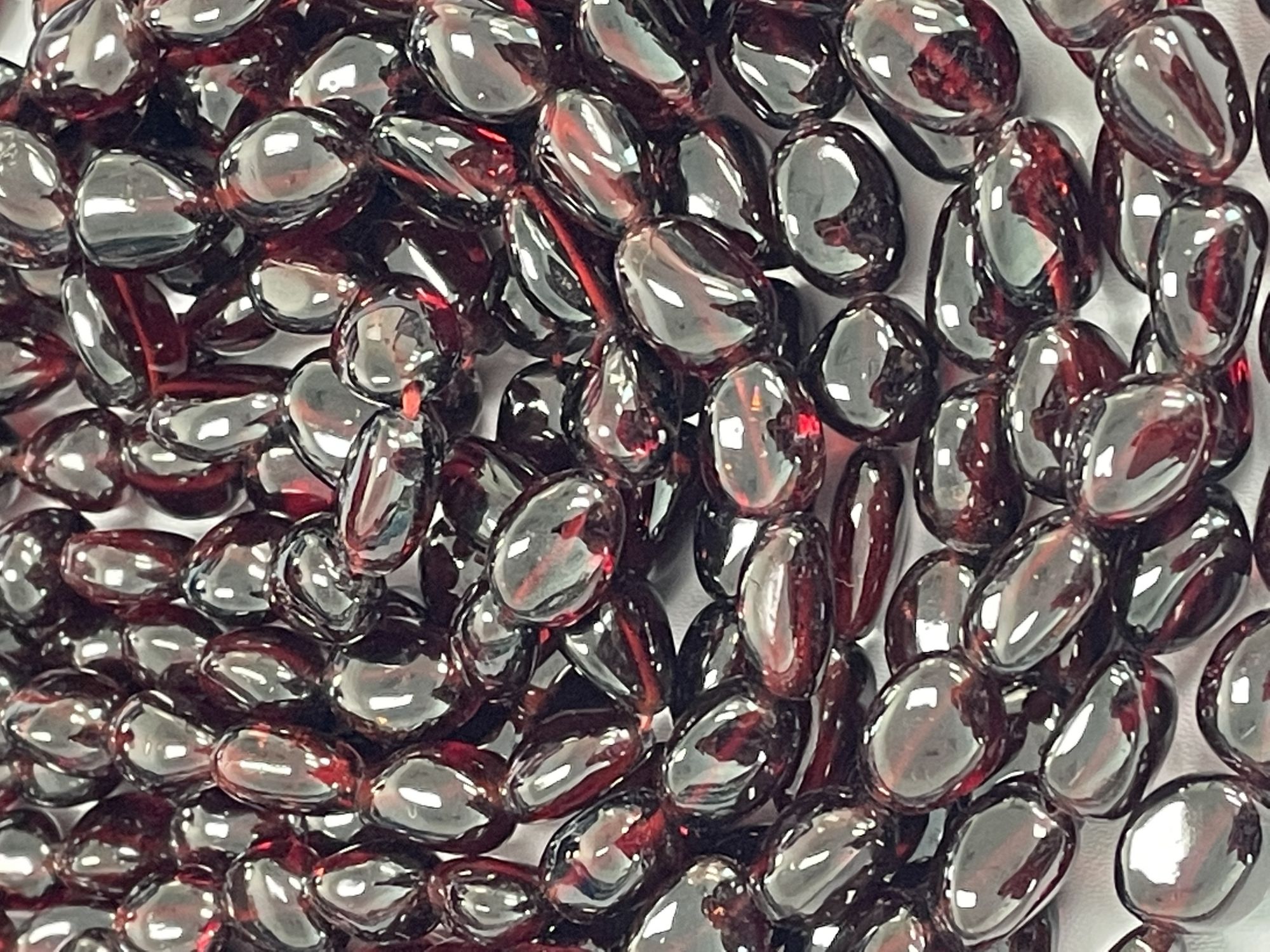 Red Garnet Nugget Smooth