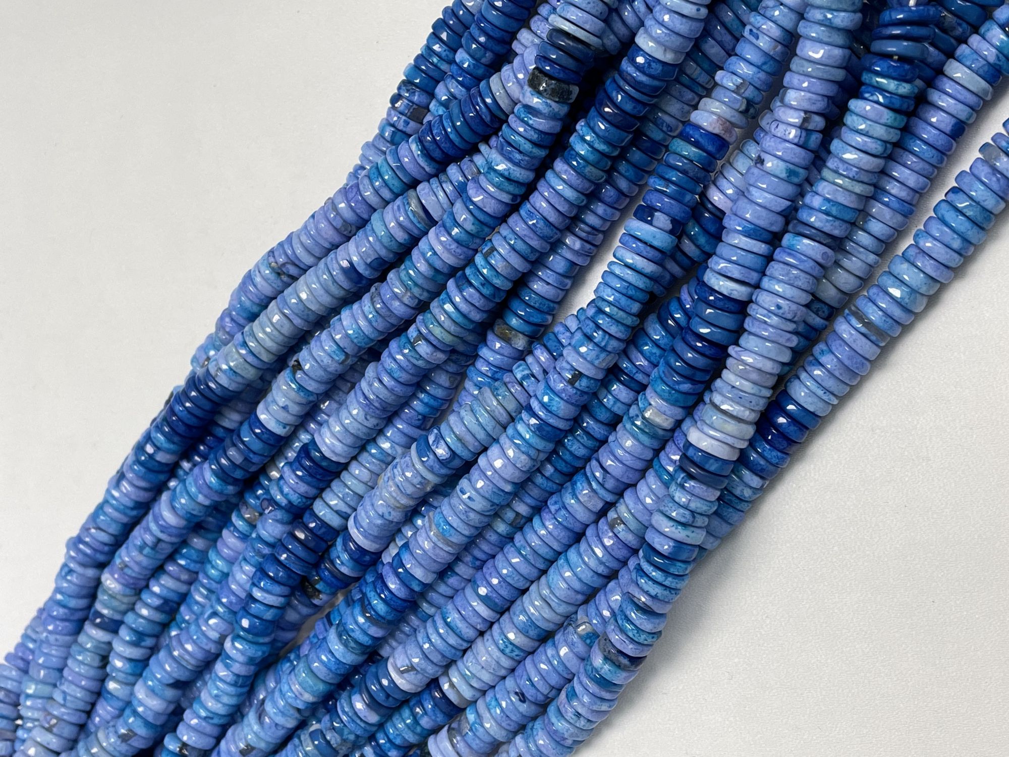 Shaded Blue Opal Tire Smooth