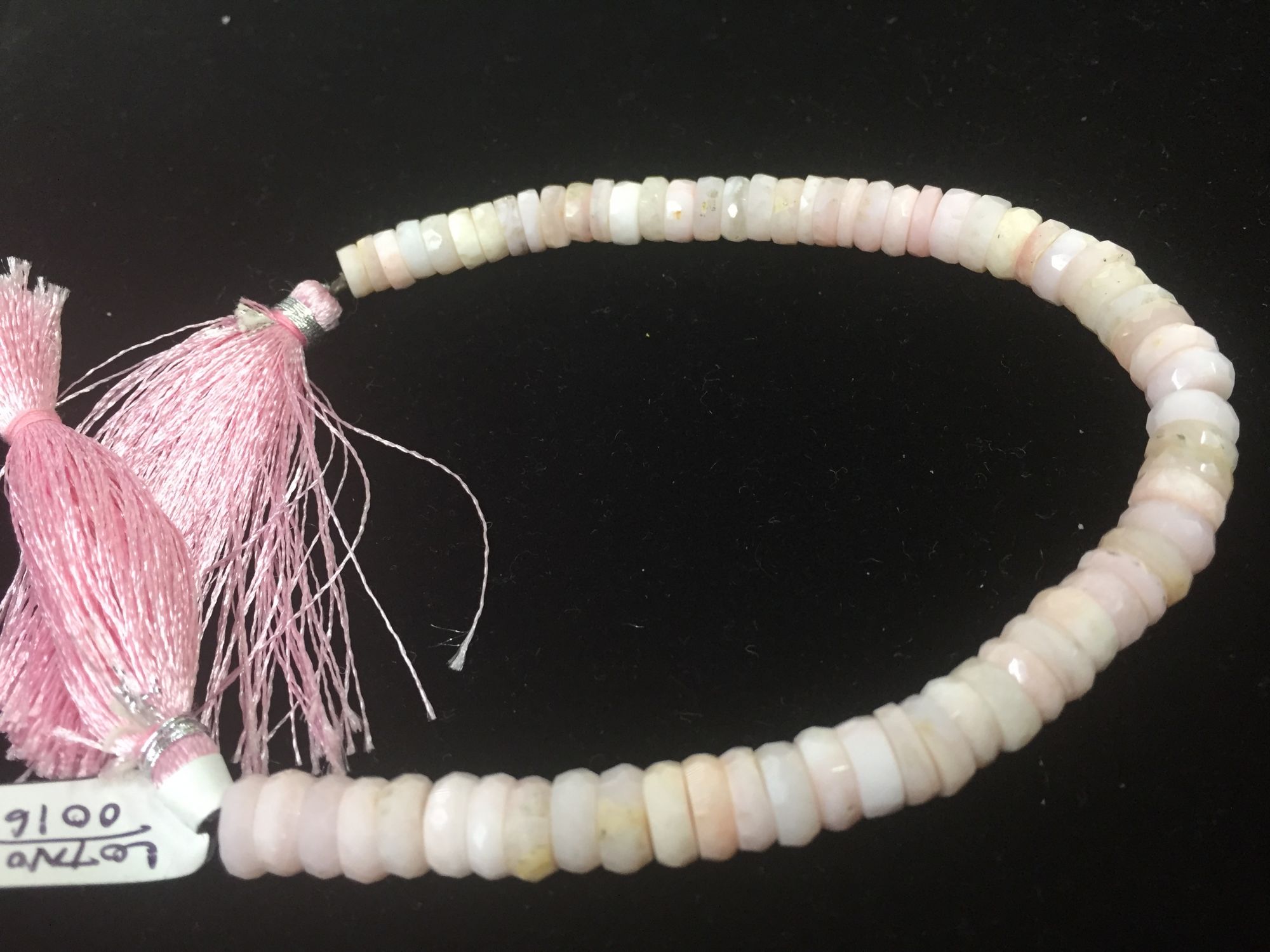 Pink Opal Tires Faceted