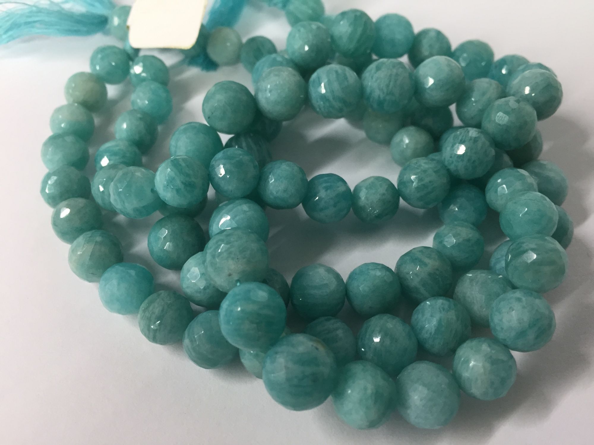 Amazonite Rounds Faceted