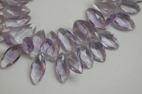 Beautiful Hydro Pink Amethyst Marquise Faceted