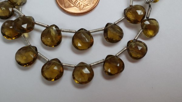 Beer Whisky Quartz Hearts Faceted