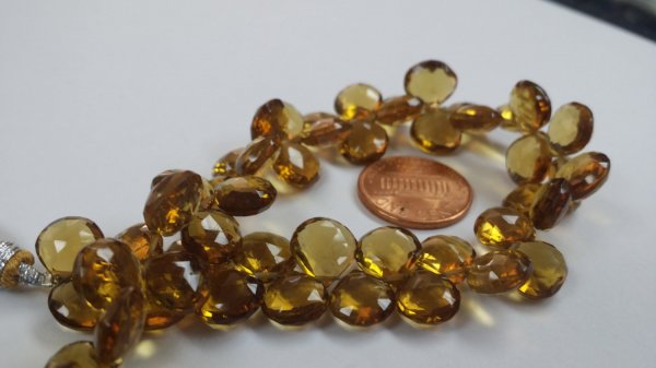 Beer Whisky Quartz Hearts Faceted