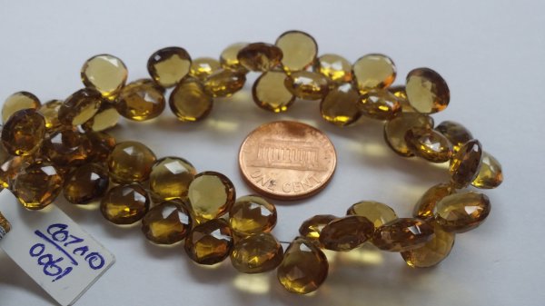 Beer Whisky Quartz Hearts Faceted