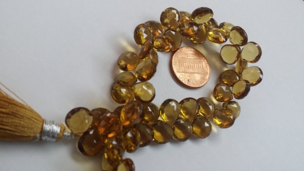 Beer Whisky Quartz Hearts Faceted