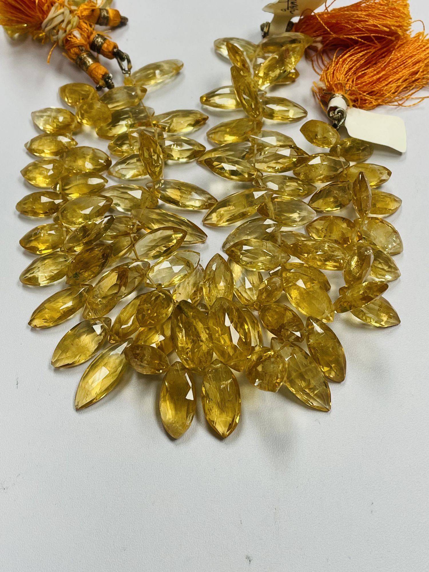 Citrine Marquise Faceted