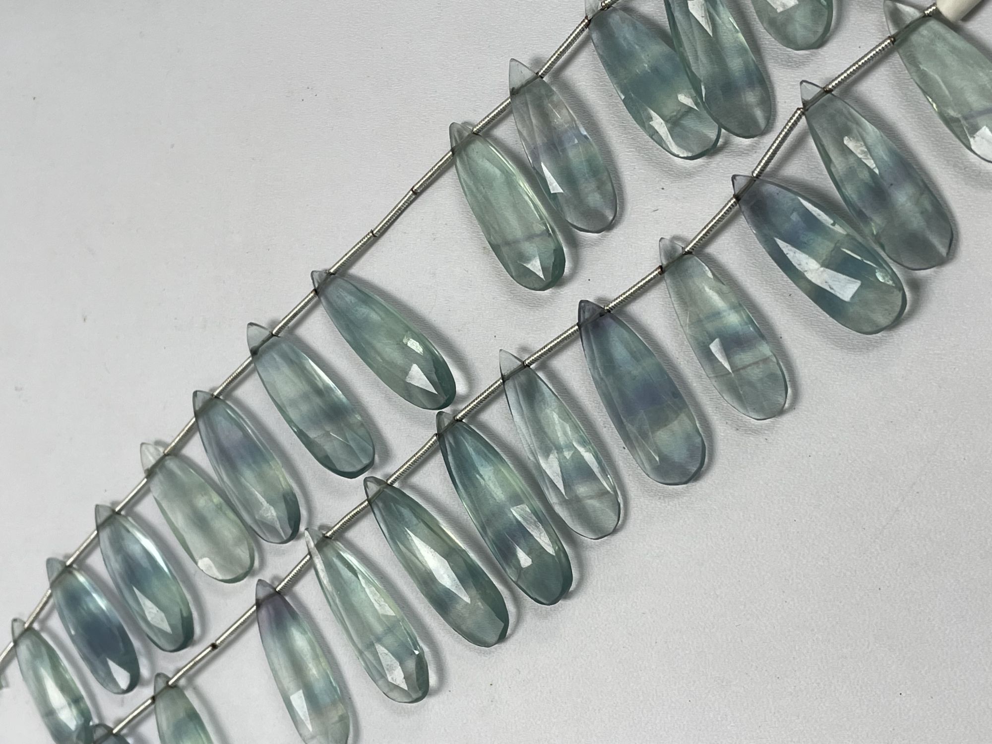 Fluorite Pear Faceted