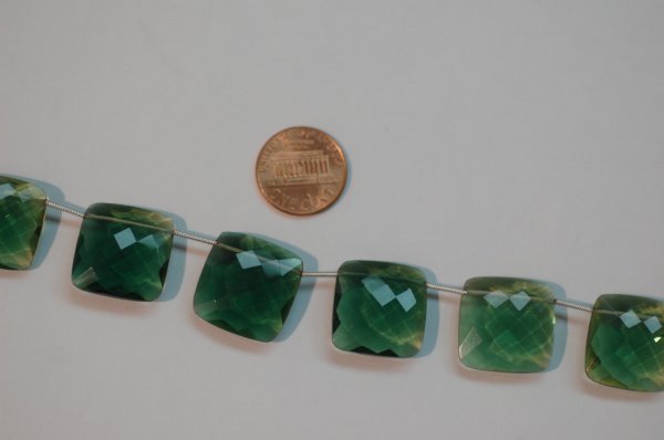 Bio Lemon Hydro Quartz Cushion Checker Board Cut