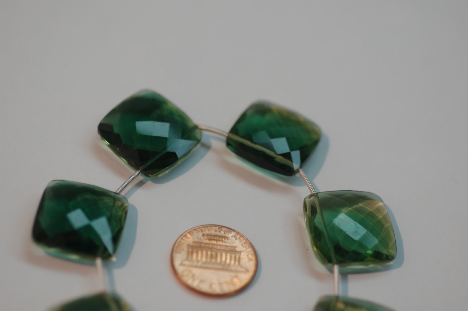 Bio Lemon Hydro Quartz Cushion Checker Board Cut