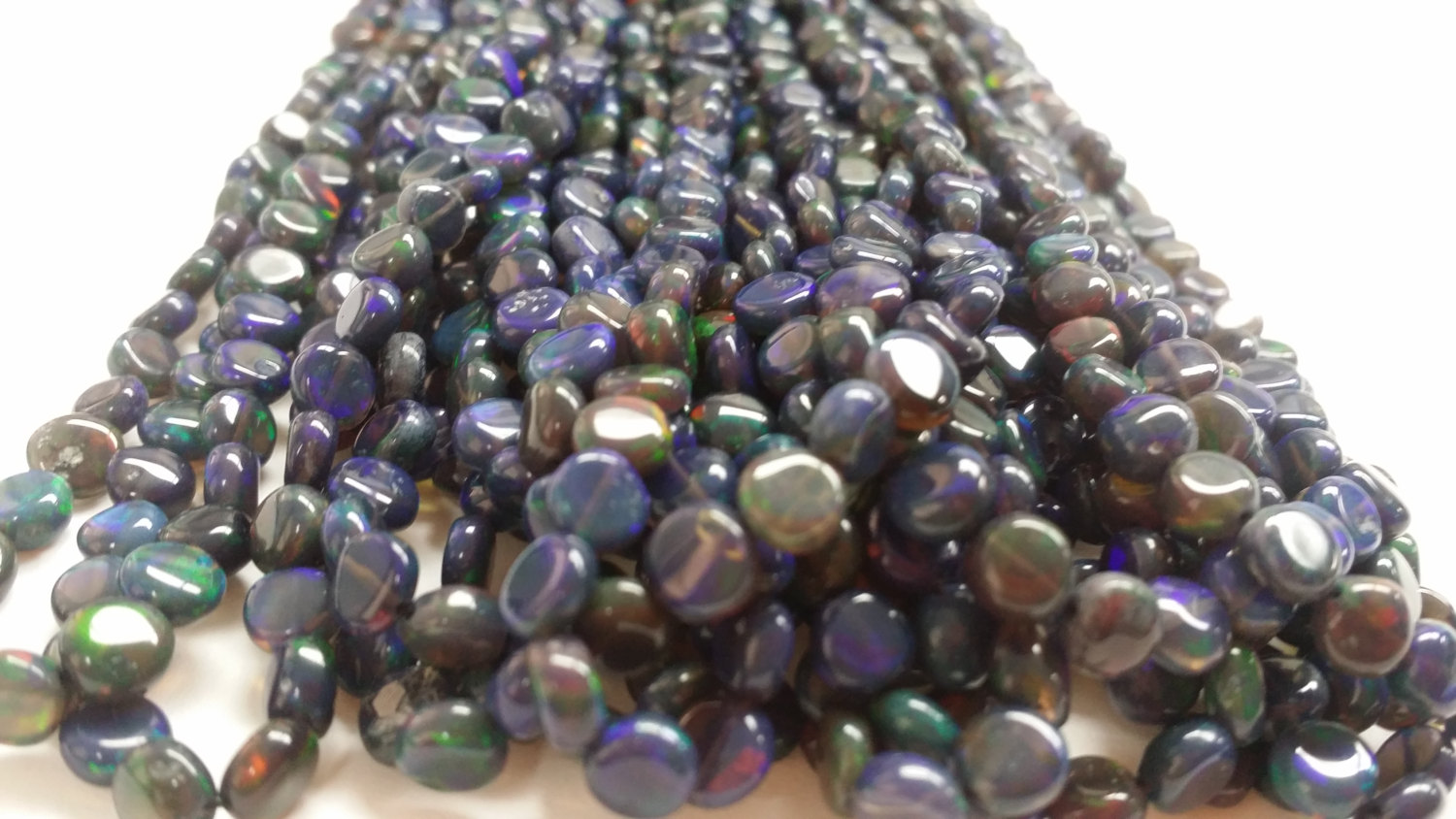 Black Opal Coins Smooth (Natural)