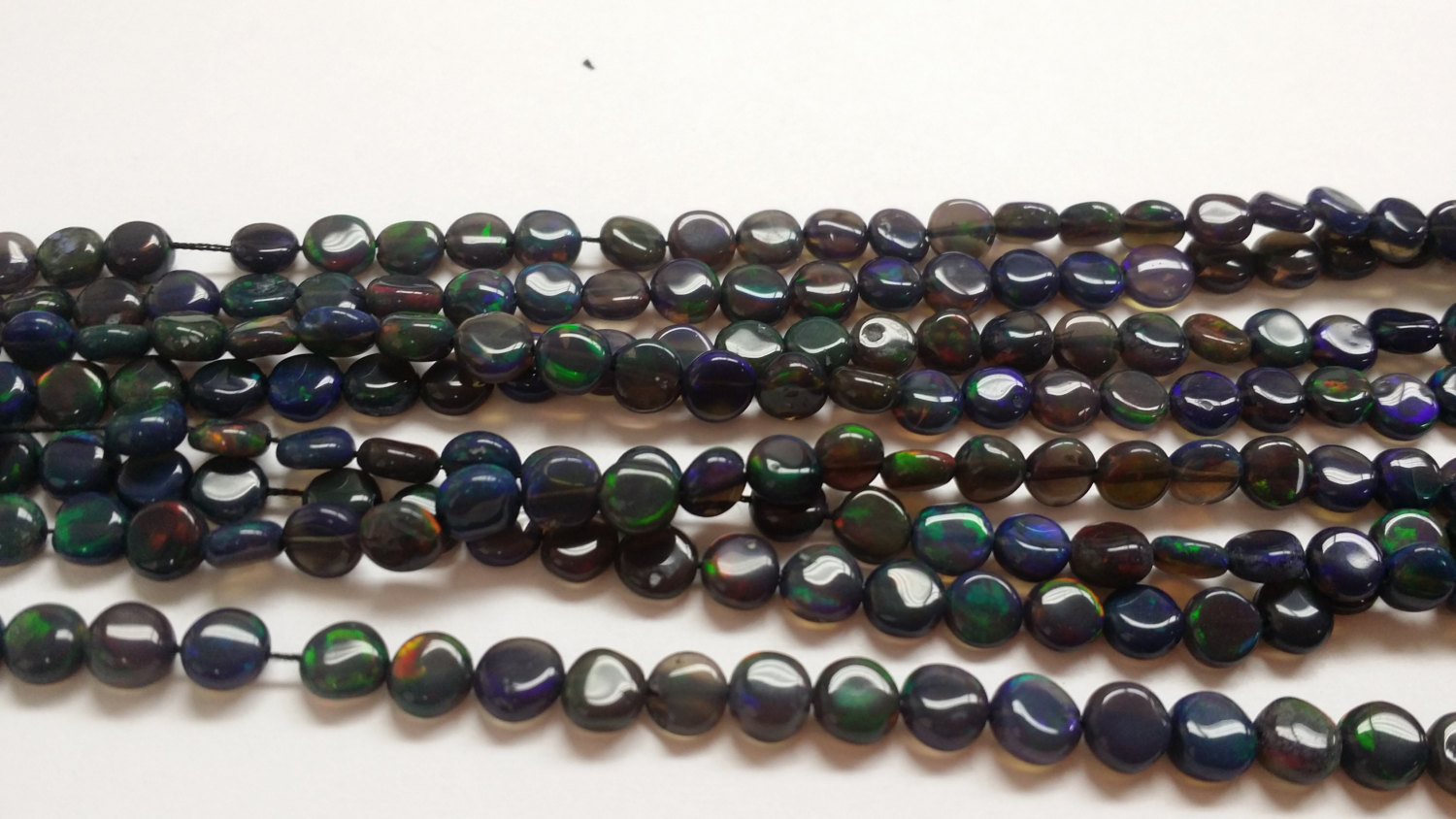 Black Opal Coins Smooth (Natural)