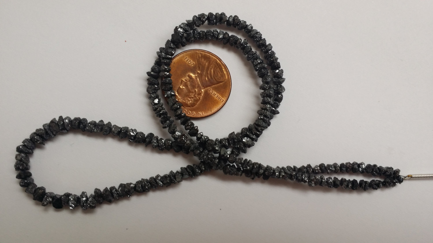 Black Rough Cut Diamonds Faceted