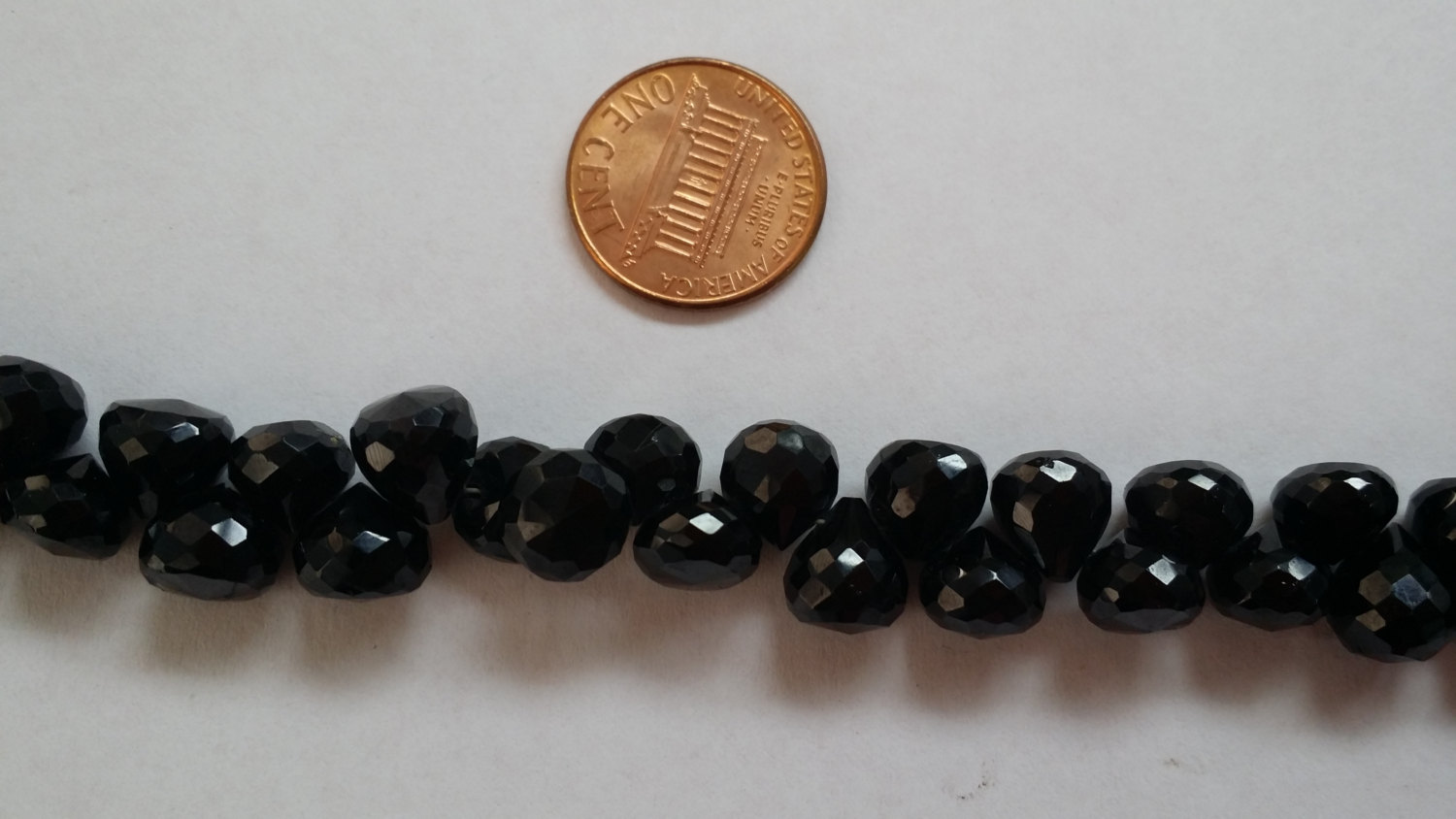 Black Spinel Onions Faceted