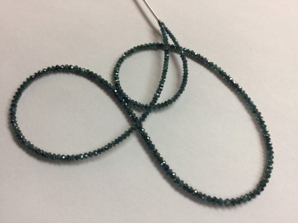 Blue Diamonds Faceted