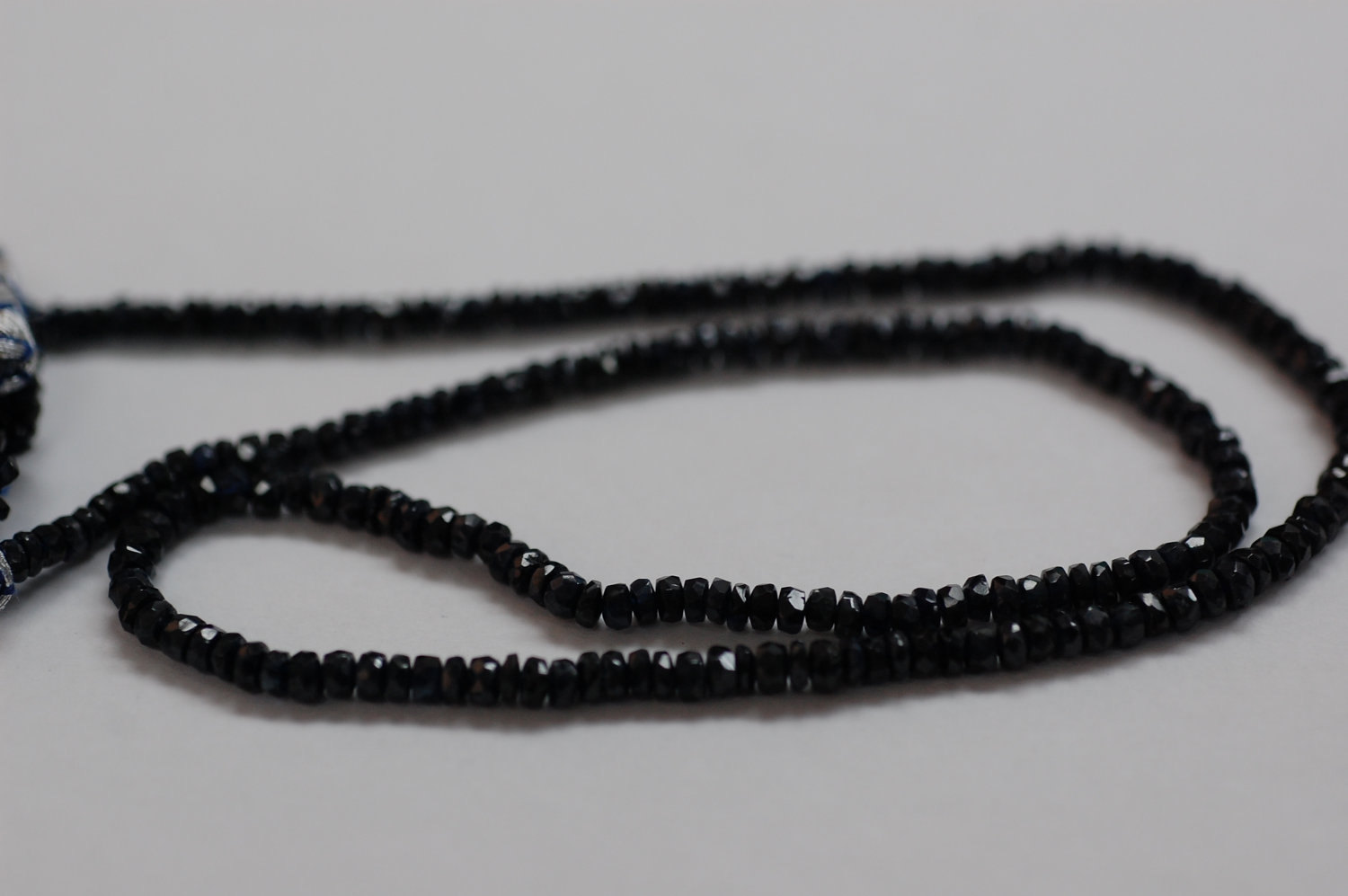 Blue Sapphire Rondelle Faceted