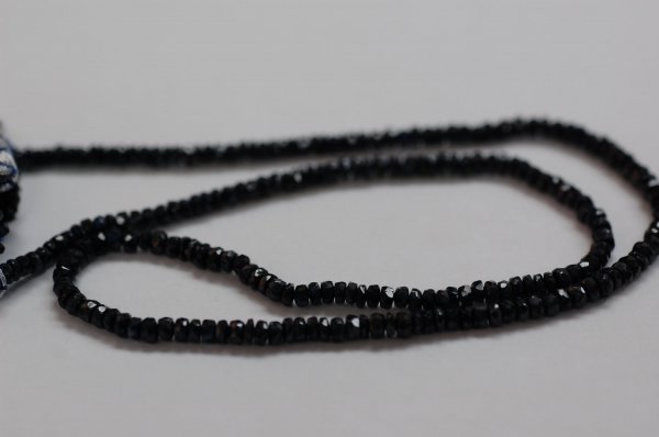 Blue Sapphire Rondelle Faceted