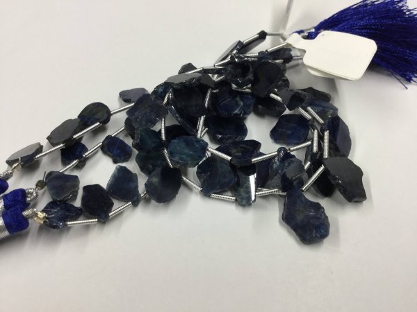 Blue Sapphire Slices Faceted