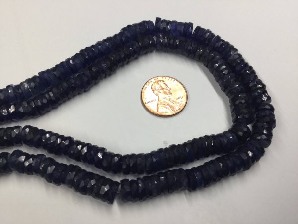 Blue Sapphire Tires Faceted
