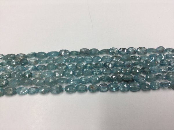 Blue Zircon Ovals Faceted