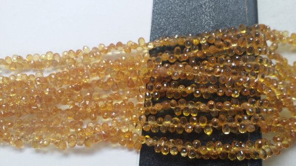Bright Yellow Madagascar Sapphire Drops