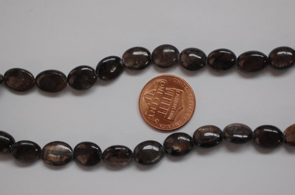 Brown Sapphire Oval Smooth