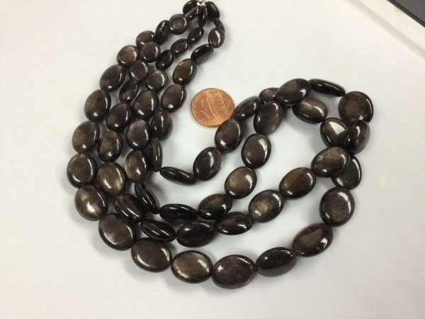 Brown Sapphire Ovals Smooth