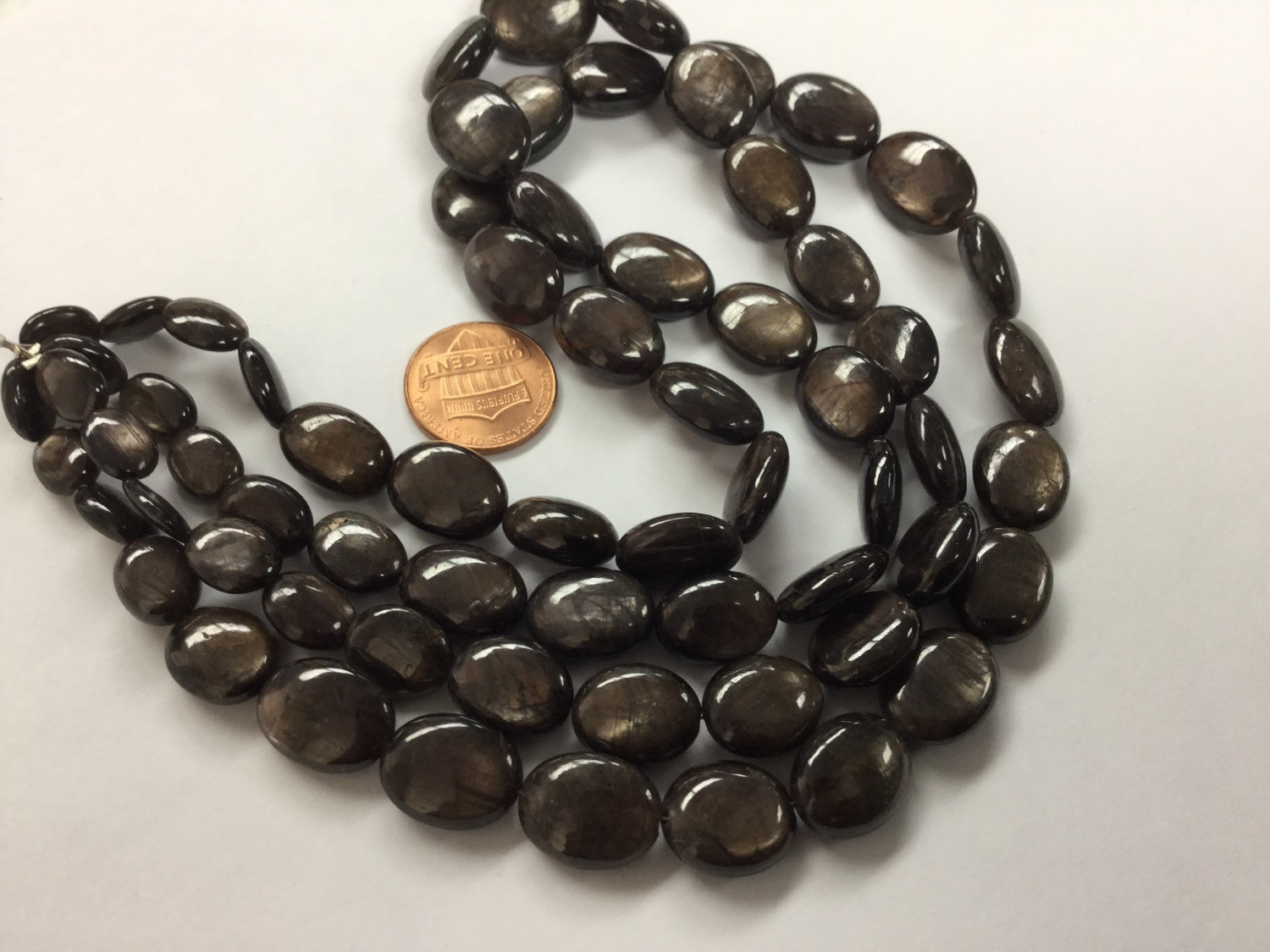 Brown Sapphire Ovals Smooth