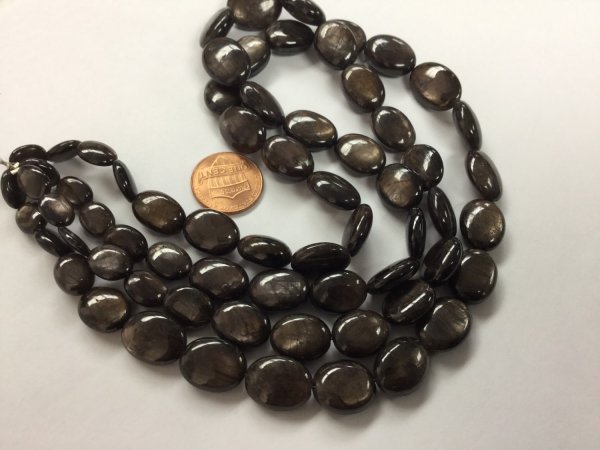 Brown Sapphire Ovals Smooth