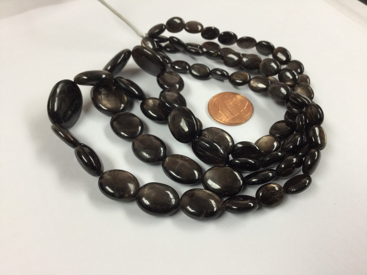 Brown Sapphire Ovals Smooth