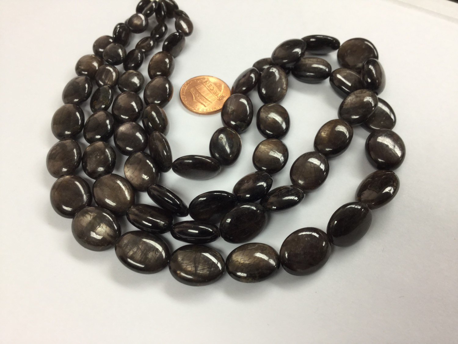 Brown Sapphire Ovals Smooth