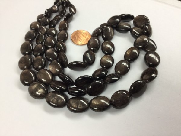 Brown Sapphire Ovals Smooth