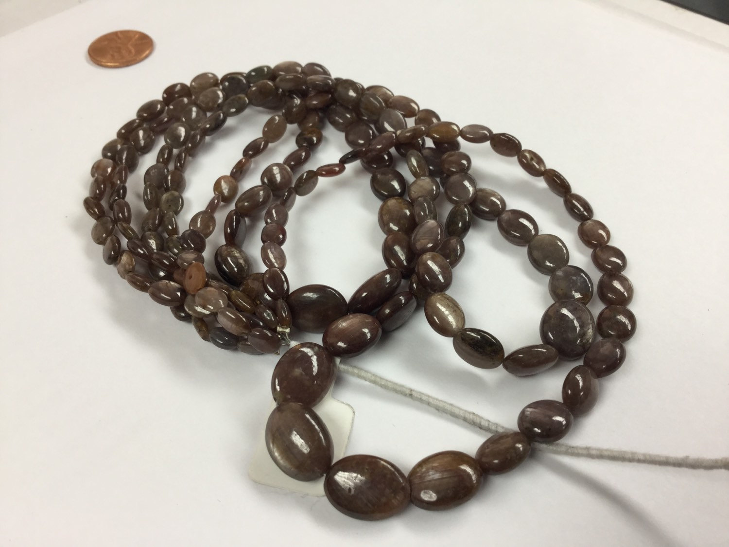 Brown Sapphire Ovals Smooth