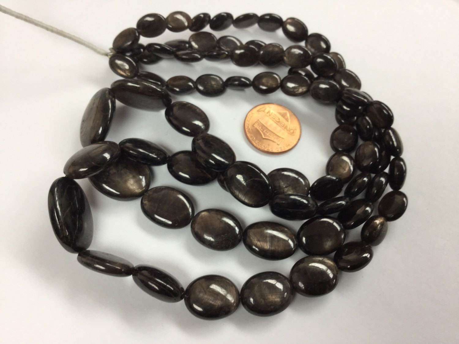 Brown Sapphire Ovals Smooth