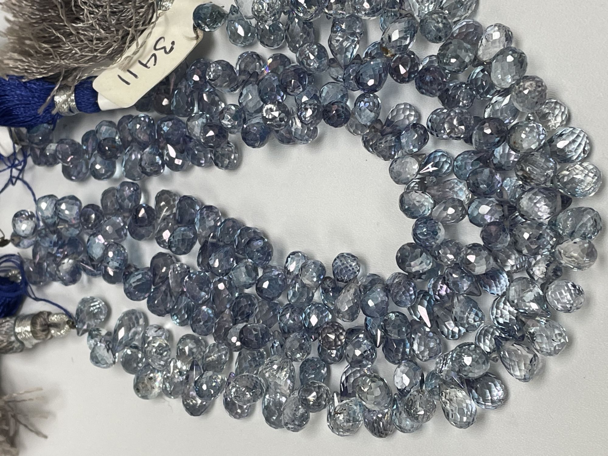 Mystic Topaz Drop Faceted