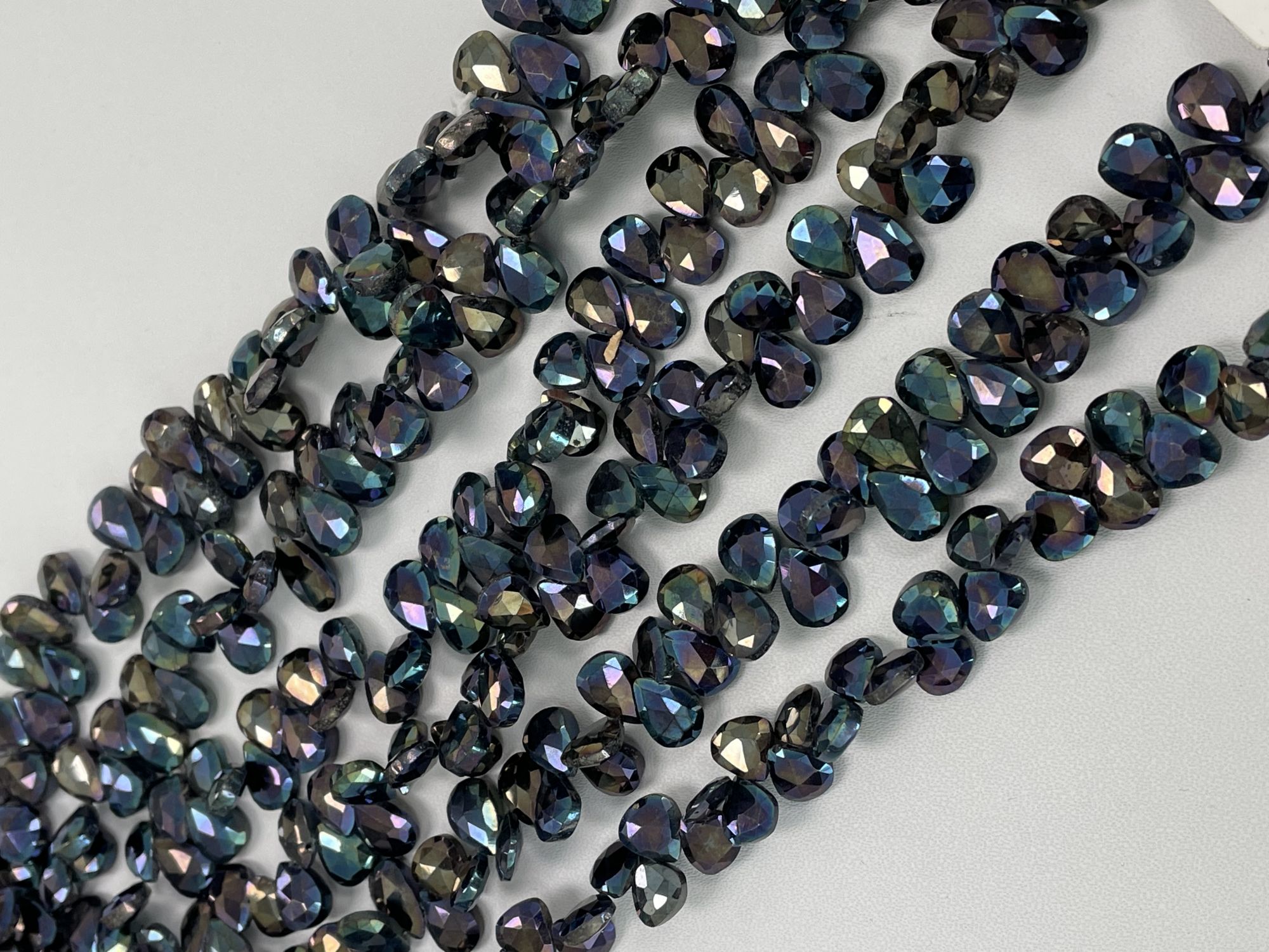 Mystic Purple Spinel Pear Faceted