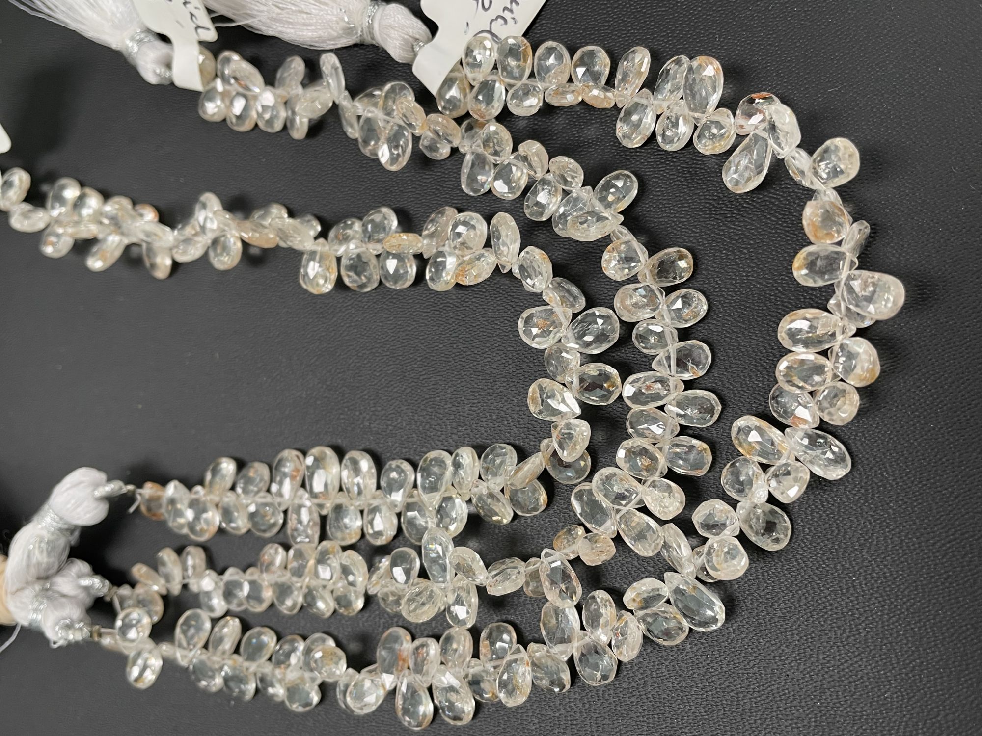 Zircon Pear Faceted