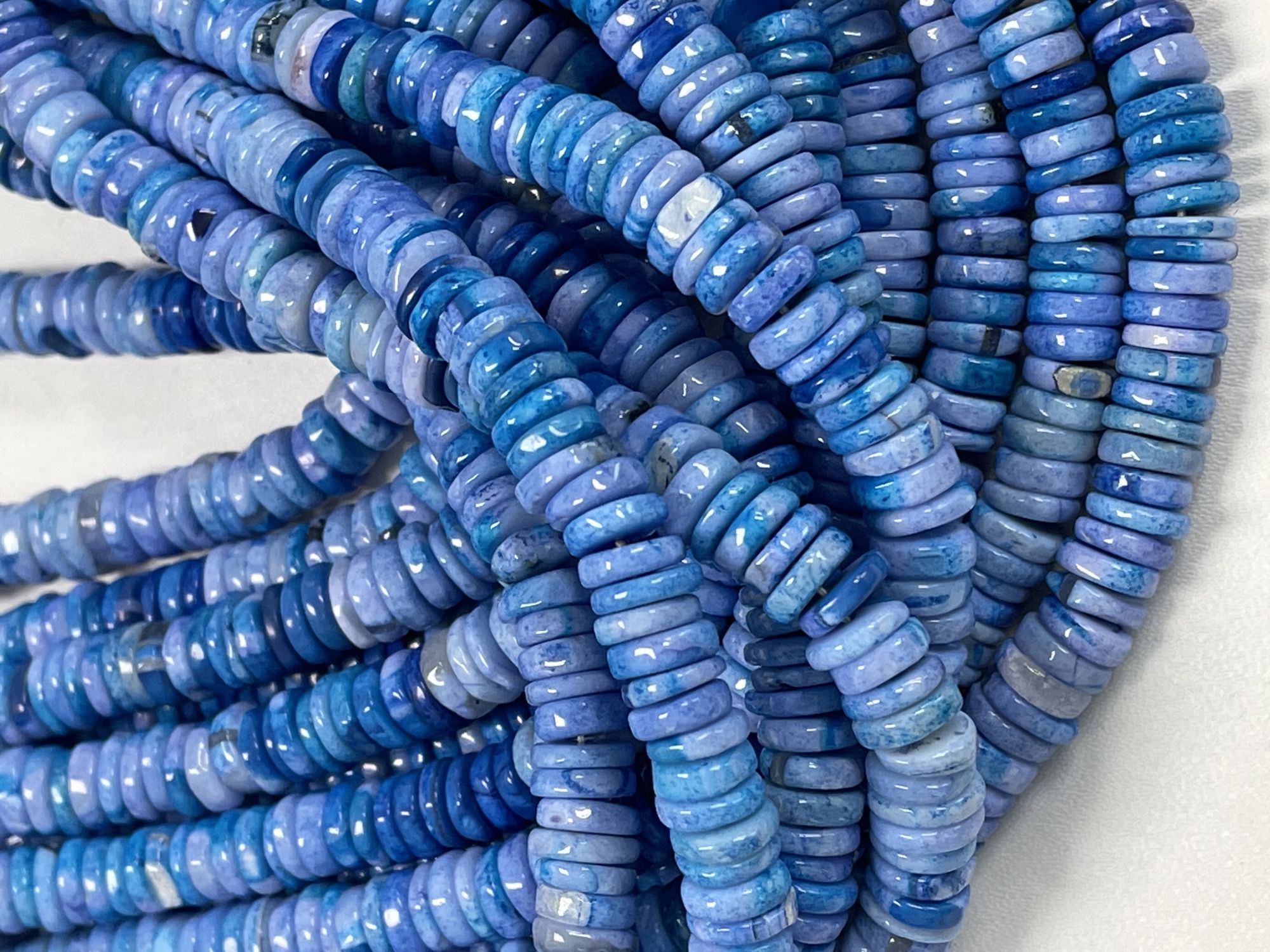 Shaded Blue Opal Tire Smooth