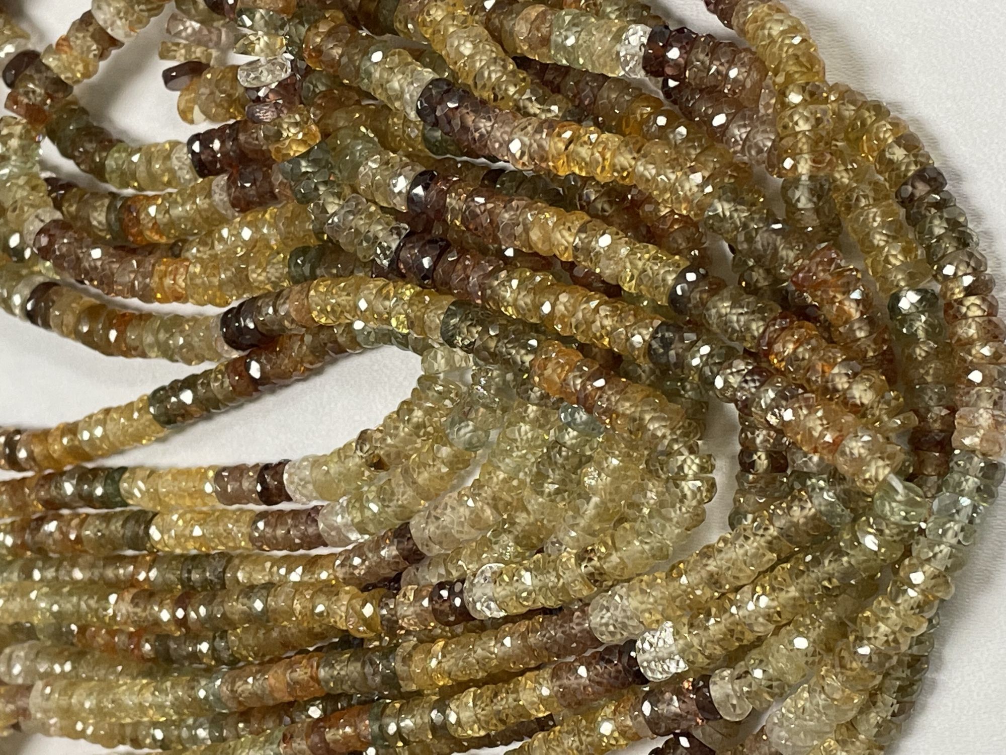 Multi Zircon Tire Faceted